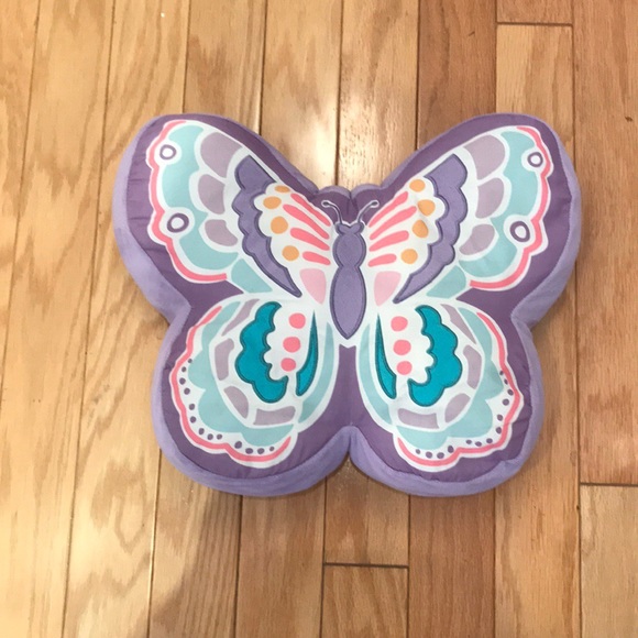 Circo Other - Circo Purple Butterfly Pillow - Kids' Home Living